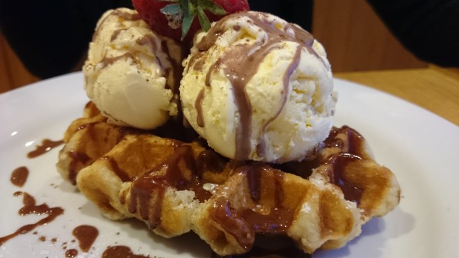 Waffle & Ice Cream